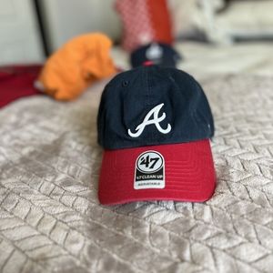 Atlanta braves dad hat 47brand